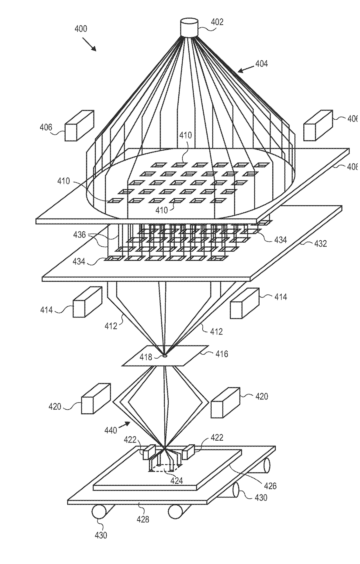 Method and system for forming patterns using shaped beam lithography including temperature effects