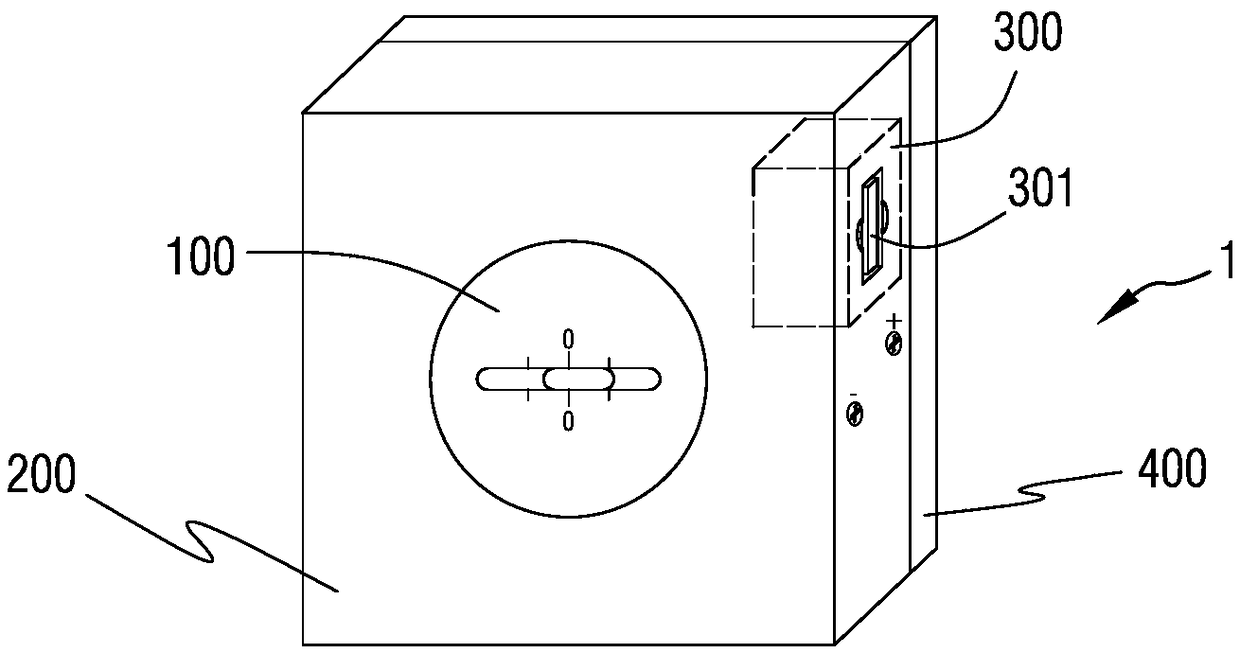 Force measurement device applied to anti-seismic vibration test