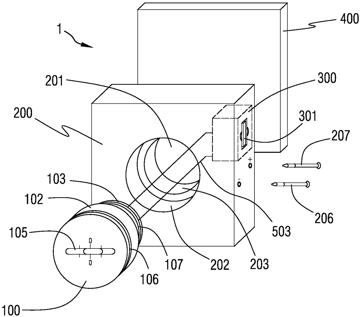 Force measurement device applied to anti-seismic vibration test