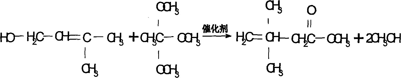 Preparation process of 3,3-dimethyl-4-pentenoic acid methyl ester