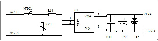 Anti-interference electricity system of self-matching alternating current contactor