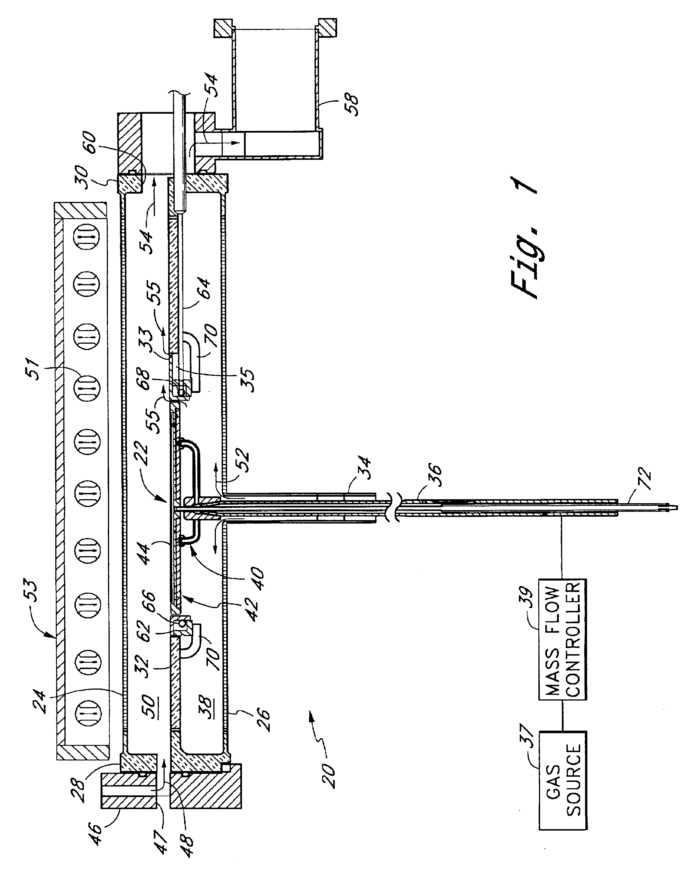 Method of loading a wafer onto a wafer holder to reduce thermal shock