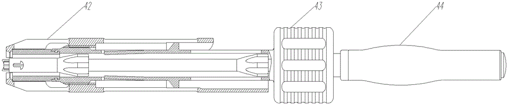 Press rod combination device