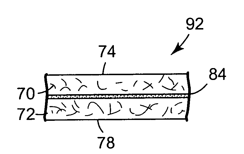 Cleaning wipe and method of manufacture