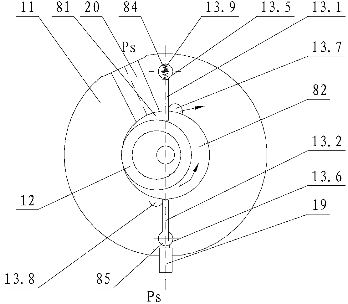 Double-slip-sheet type rotary compressor