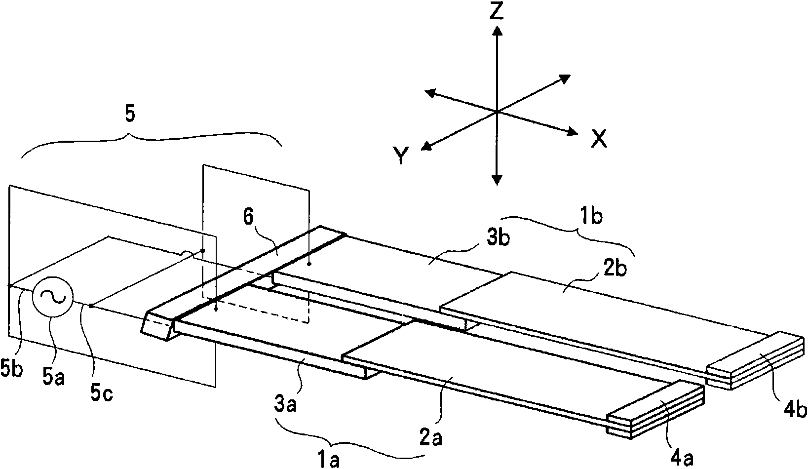 Piezoelectric fan device and air-cooling apparatus using the piezoelectric fan device