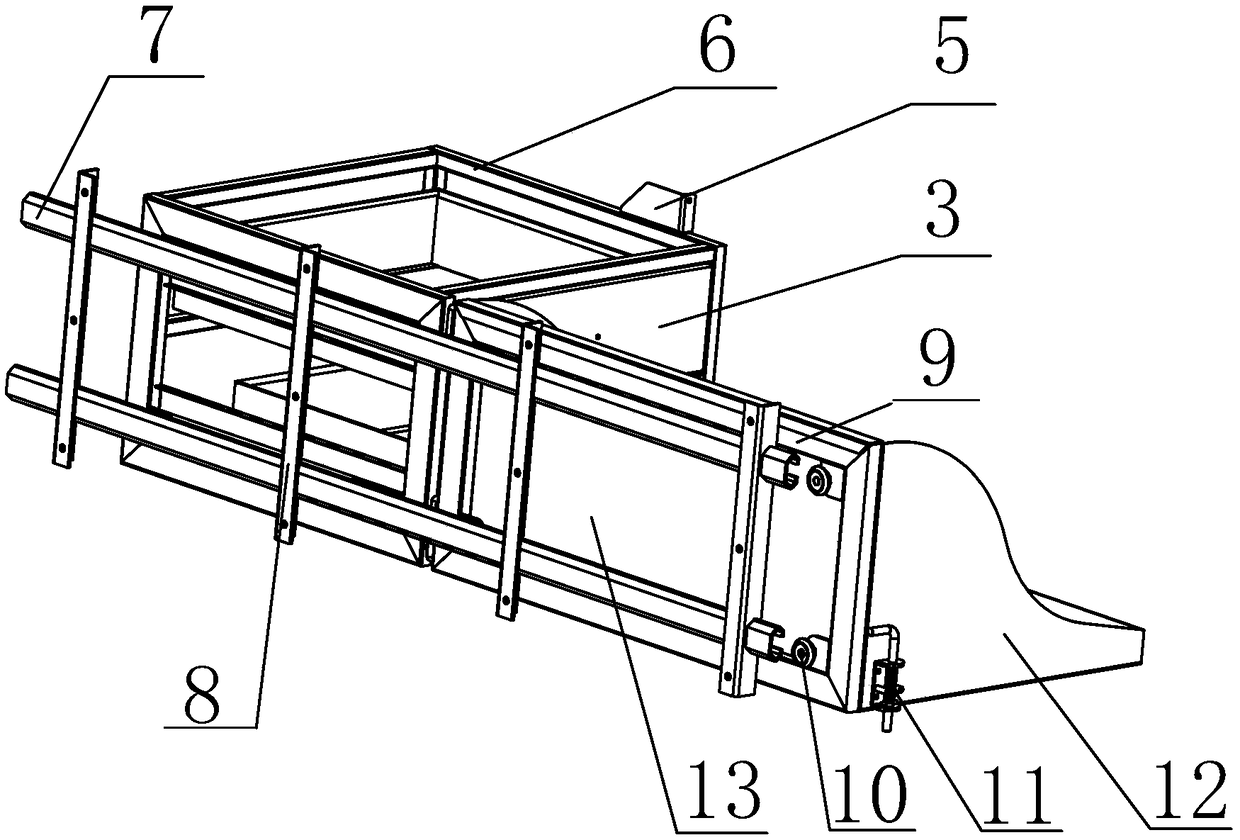 Novel motorhome with refrigerator storage assembly and method