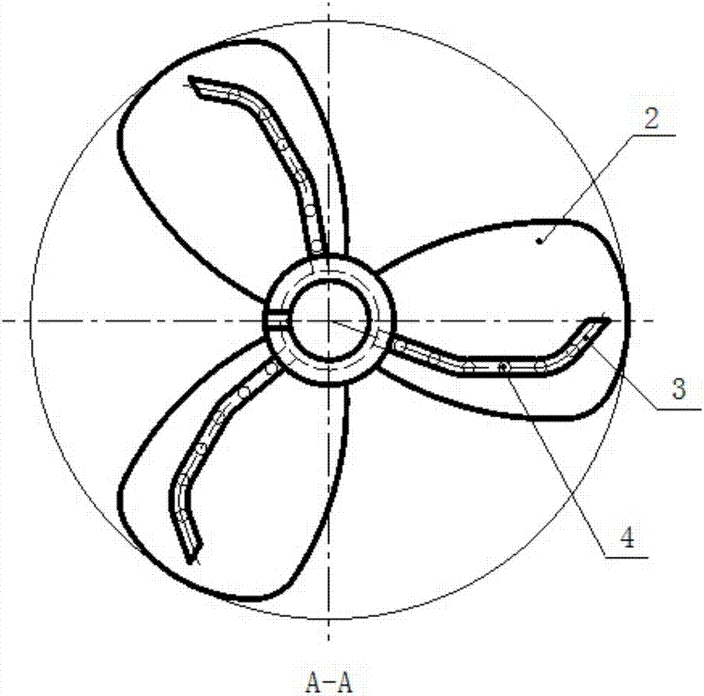Screw propeller arrangement matched for aerated oxygenation of water body and aerated oxygenation method
