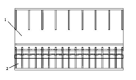 Stamping die for discharge chute of mixer truck