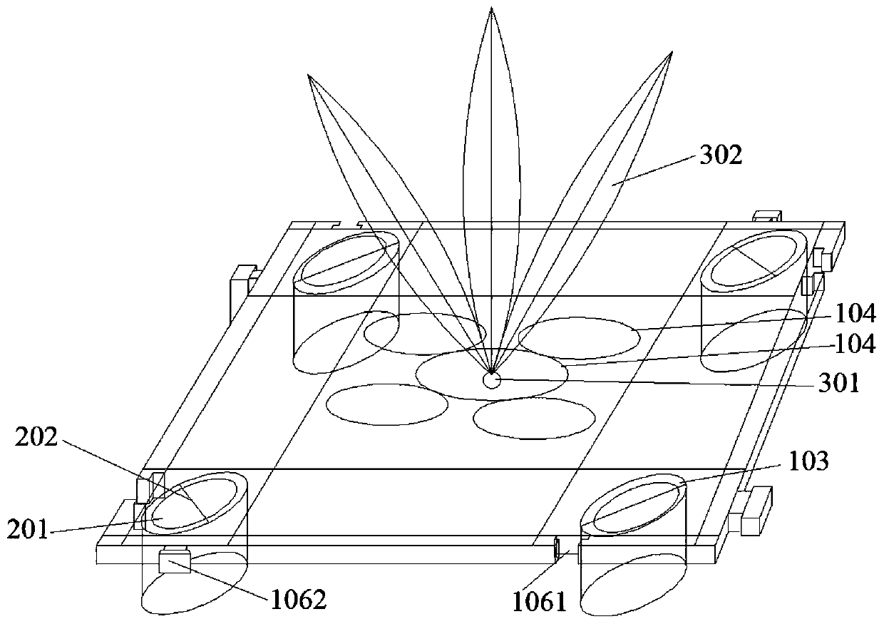 Plant composite water purification device