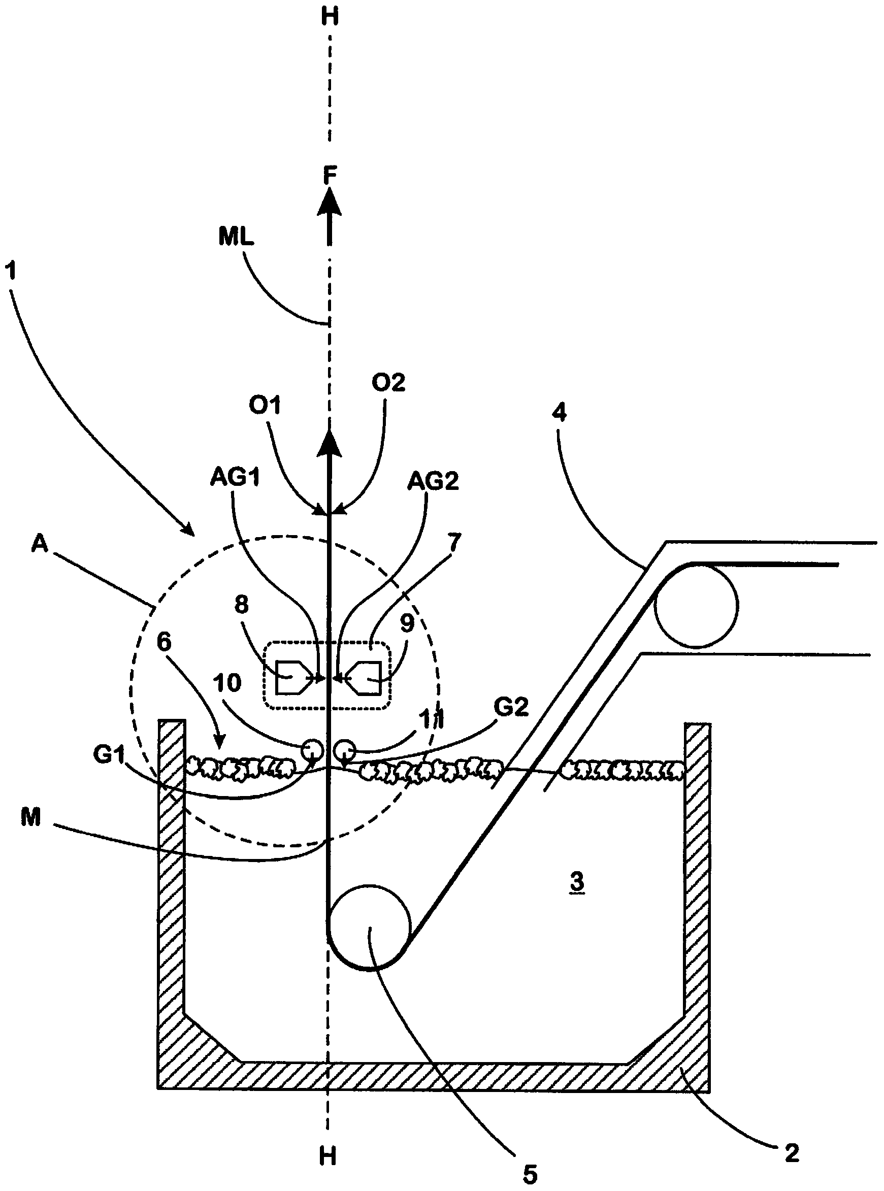 Process and apparatus for the hot-dip coating of a metal strip with a metallic coating