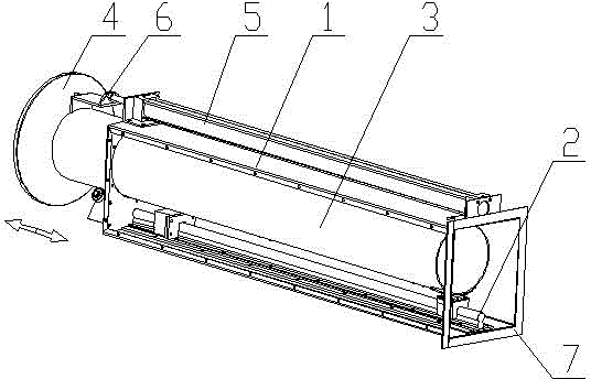 Movable suction box
