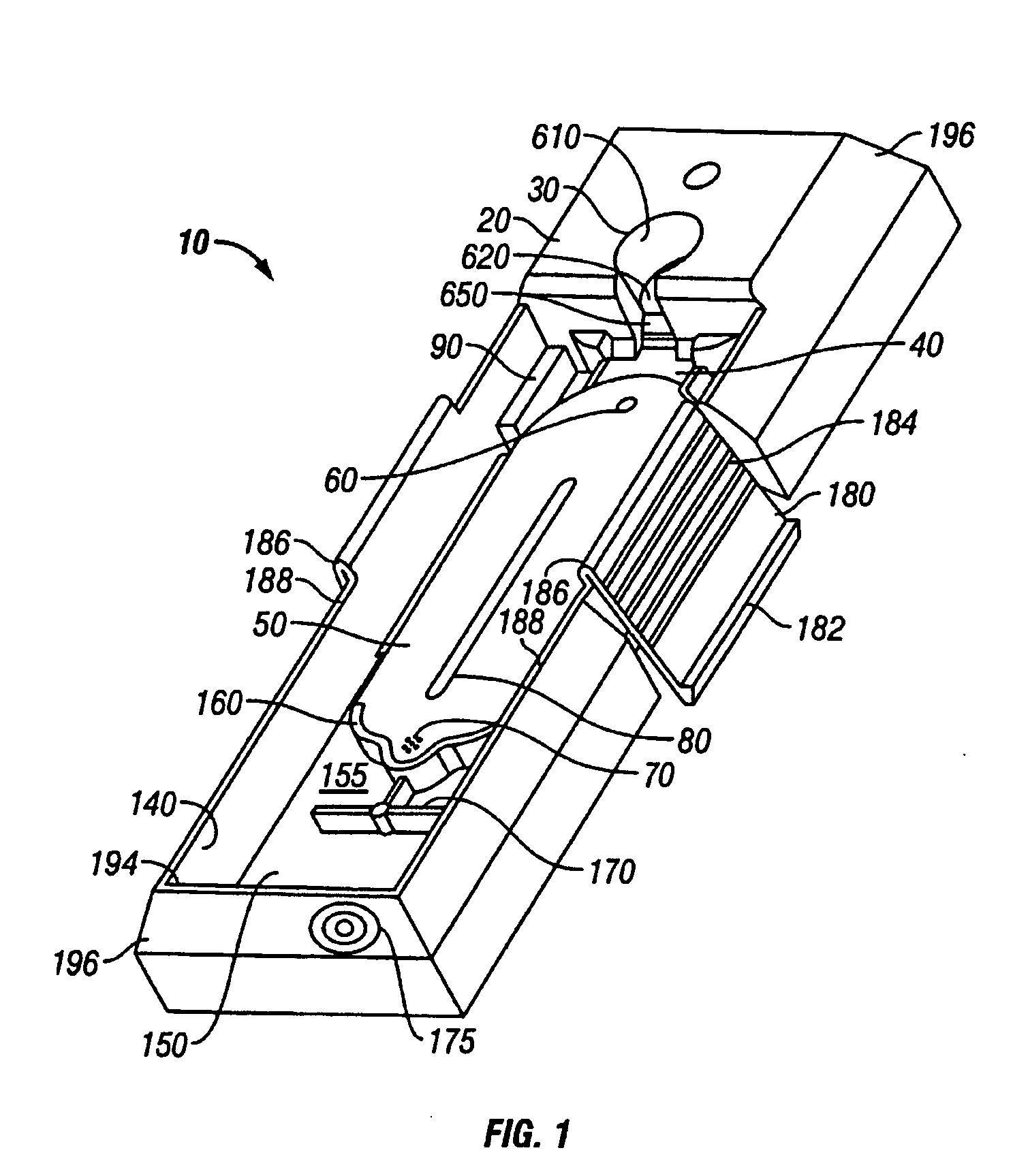 Reagent container and slide reaction and retaining tray, and method of operation