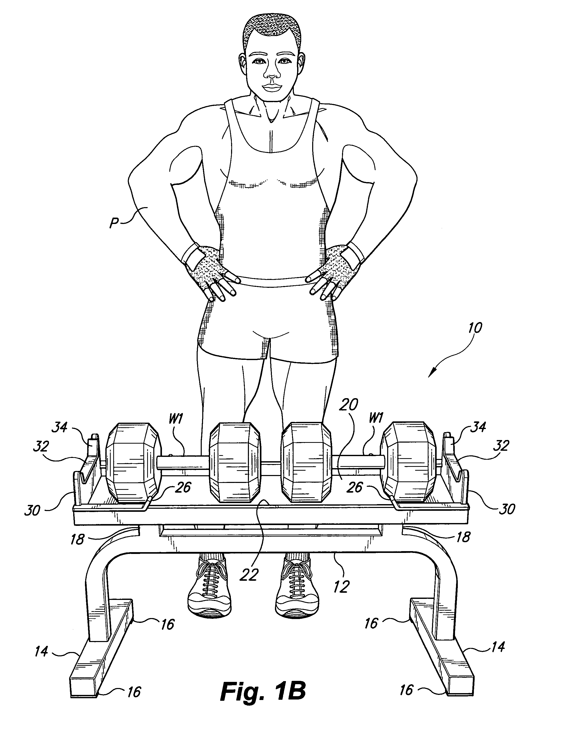 Barbell/dumbbell training support device