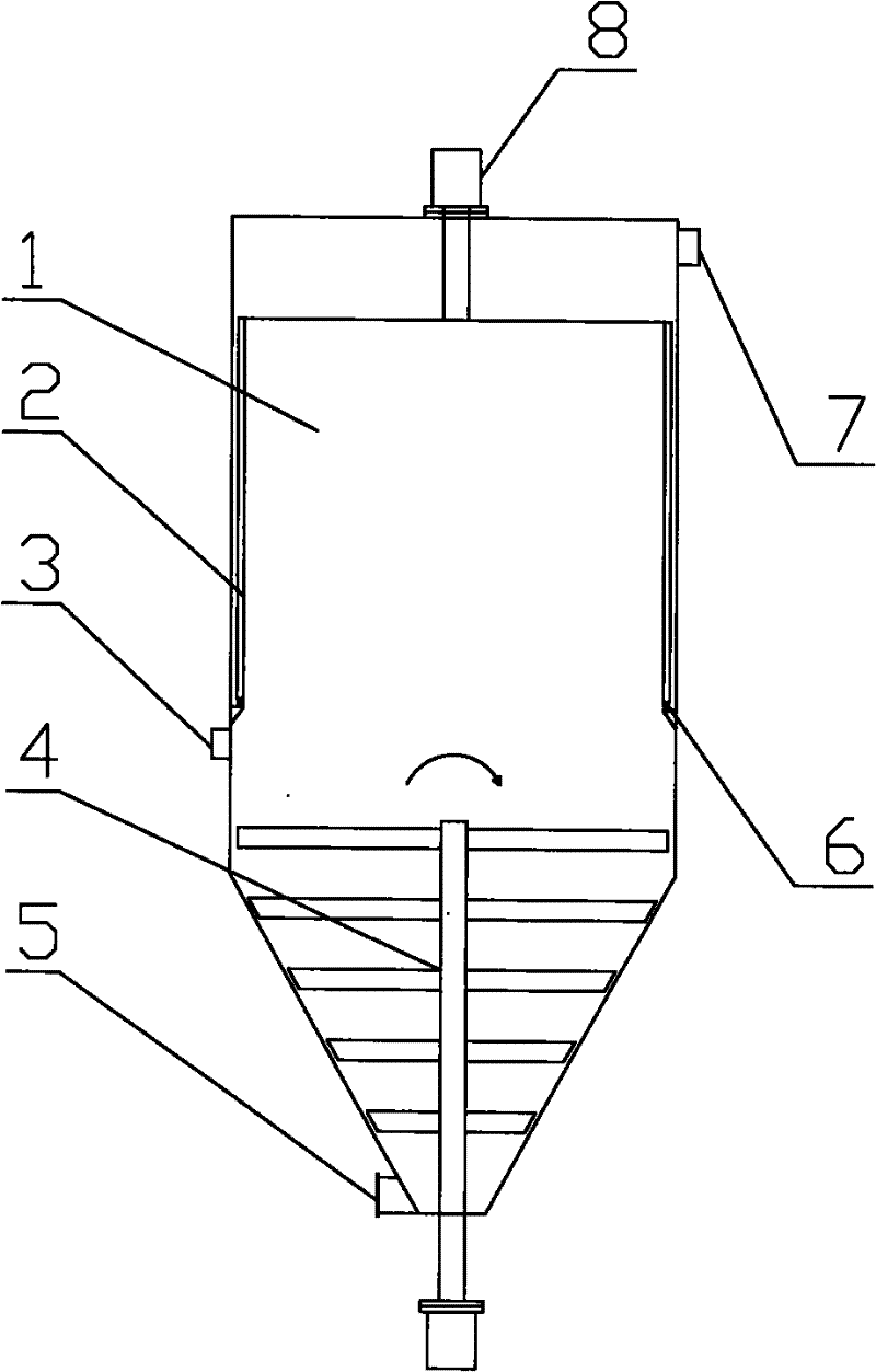 Sludge vibrating mixing spouted bed drying device and method