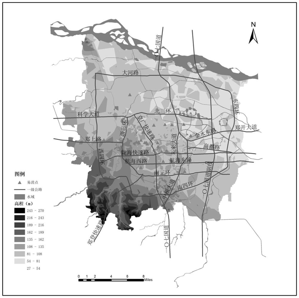 IDF curve-based urban disaster-causing rainfall classification and judgment method