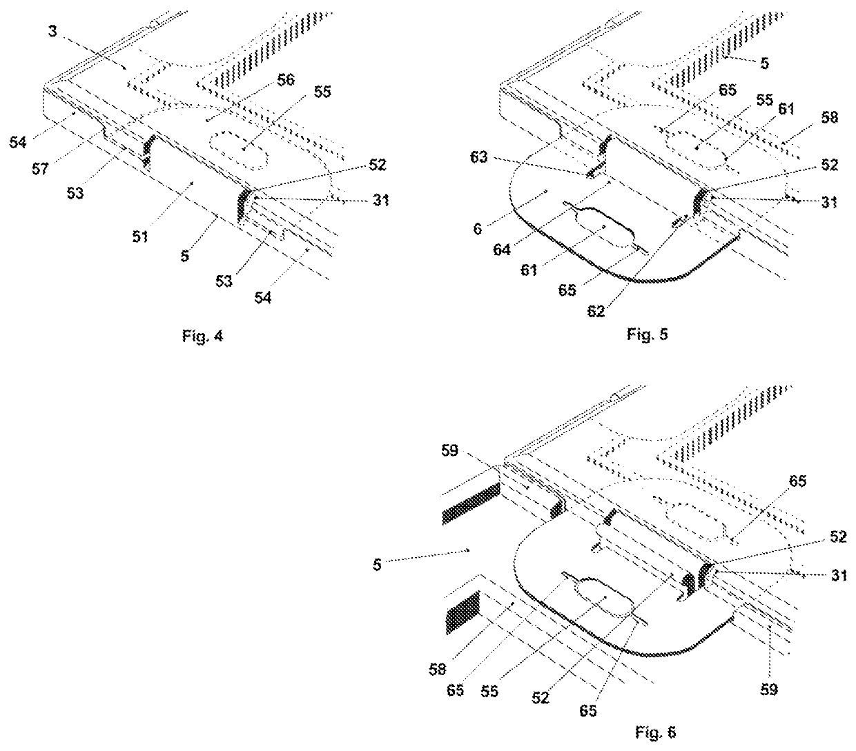 Picture frame comprising a viewing window side and a frame side, picture frame system, connecting element