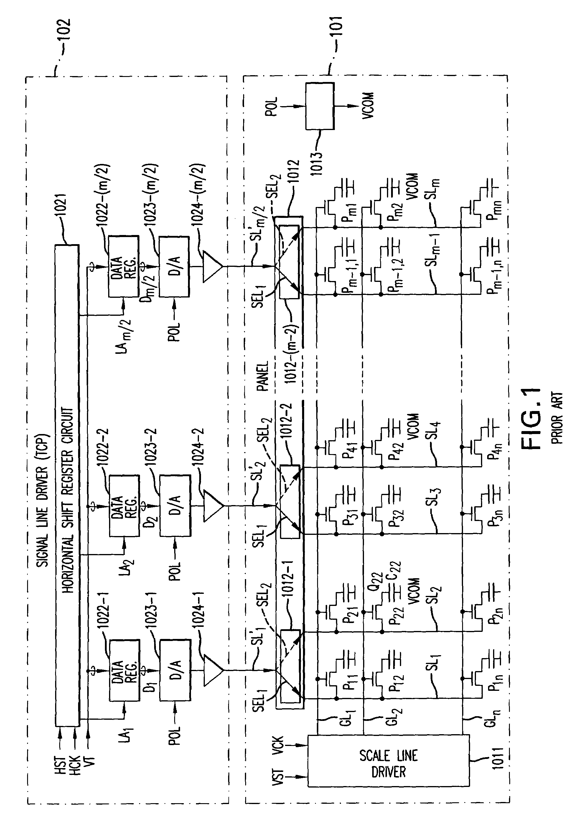 Common inversion driving type liquid crystal display device and its driving method capable of suppressing color errors