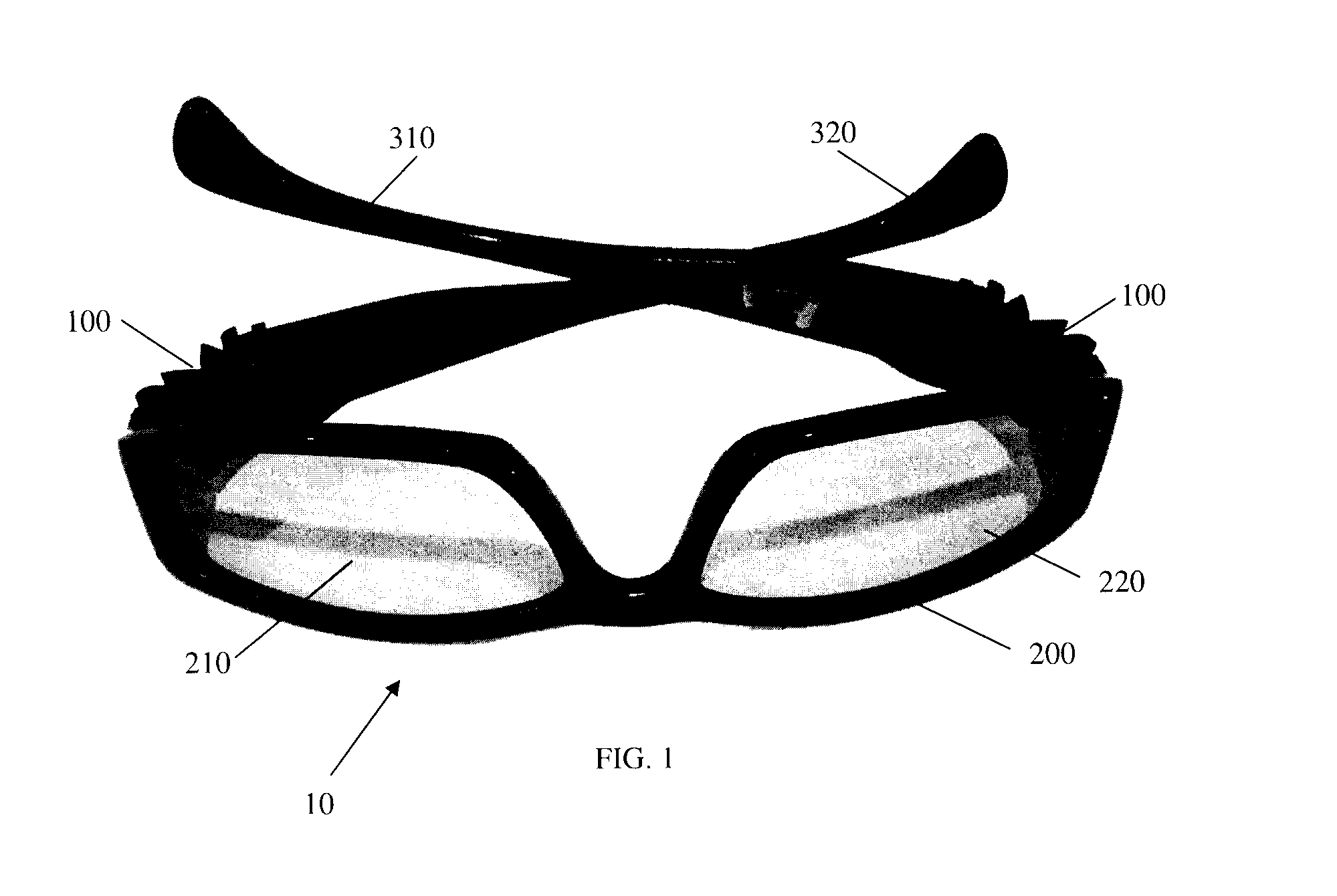Hinge Structure for Glasses