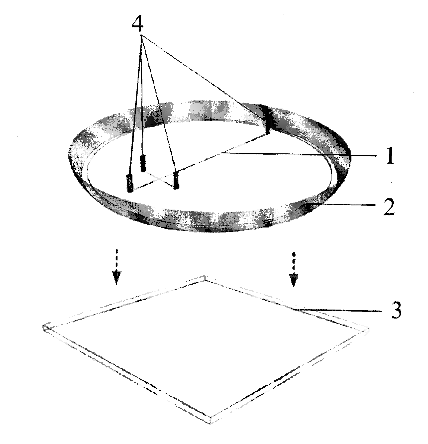 Method for producing through-hole structure in PDMS micro-fluidic chip