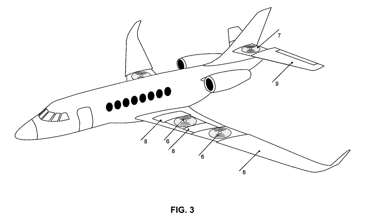 Convertible airplane with exposable rotors