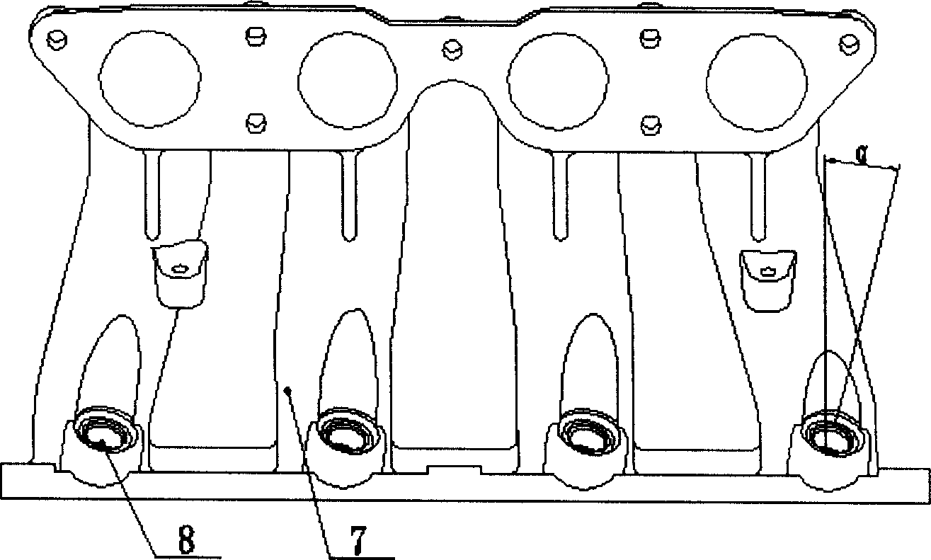 Engine induction manifold