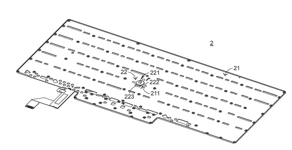 Method for assembling keyboard device