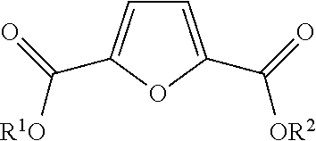 Dialkyl 2, 5-furandicarboxylate plasticizers and plasticized polymeric compositions