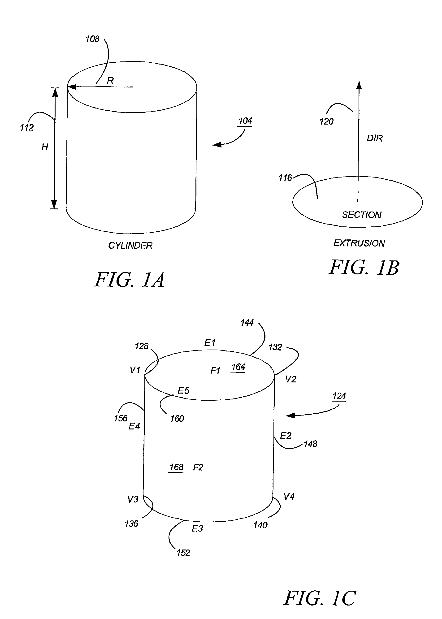Boundary representation per feature methods and systems