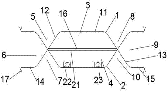 Assembly type article placing cabinet convenient to move