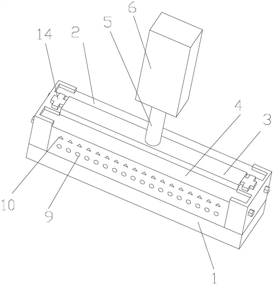 Medium-length polyester staple fiber spinning assembly and preparation method thereof