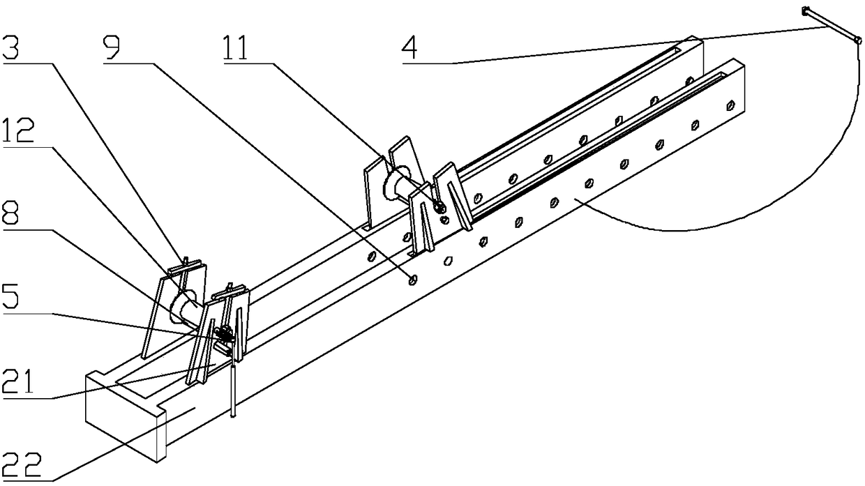 Lifting type wire unwinding device with lever hand brake