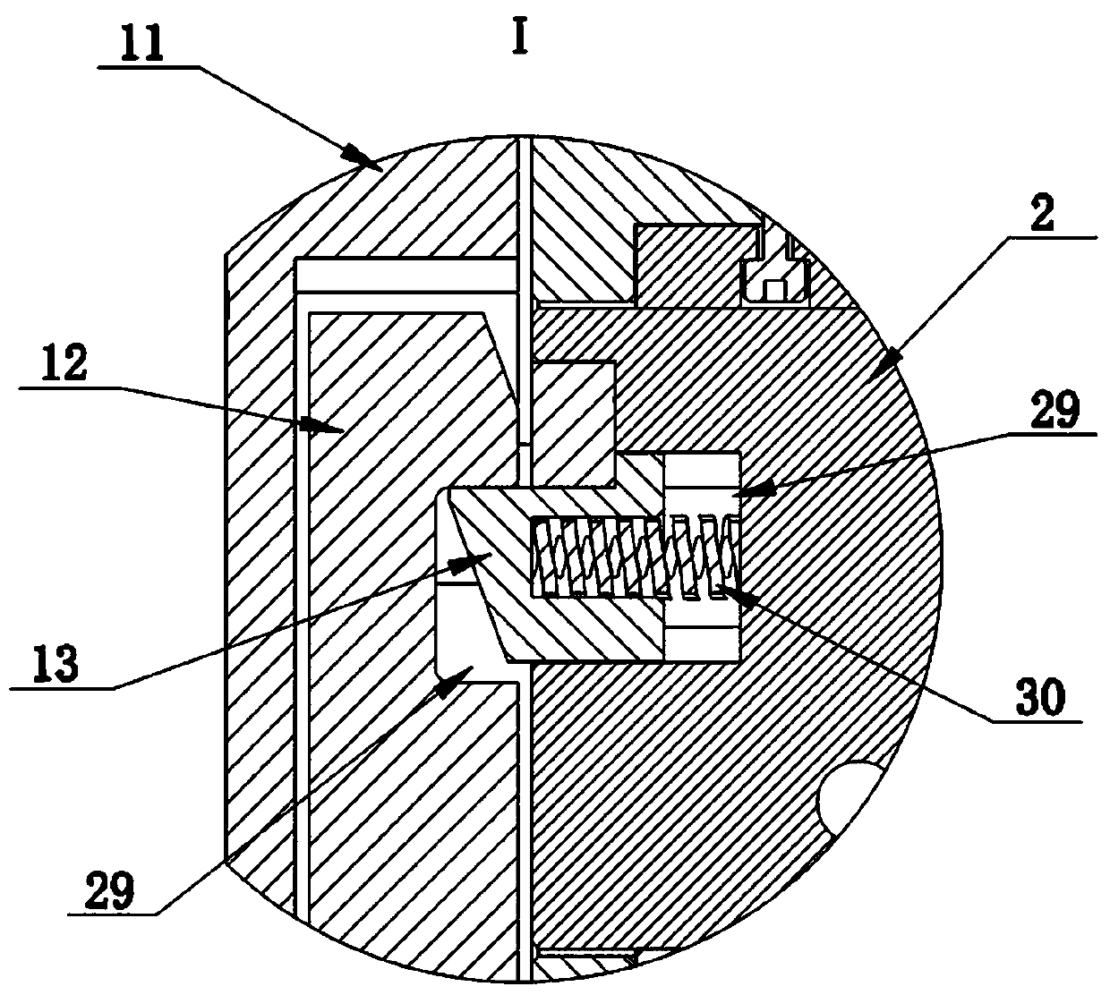 A molding die for washing machine drum products