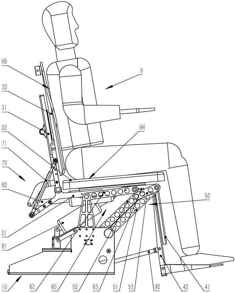 Auxiliary standing device