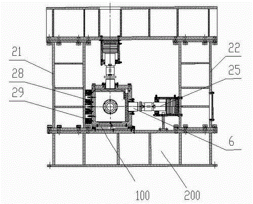 Multi-field-coupled coal mine dynamic disaster large-scale simulation testing method