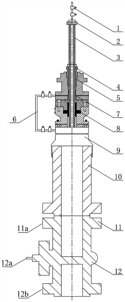 A pressurized drilling device for an oil and gas well head