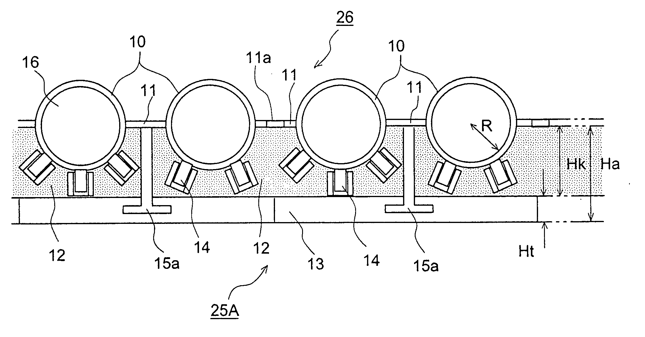 Fireproof structure and installation method for protecting water pipes