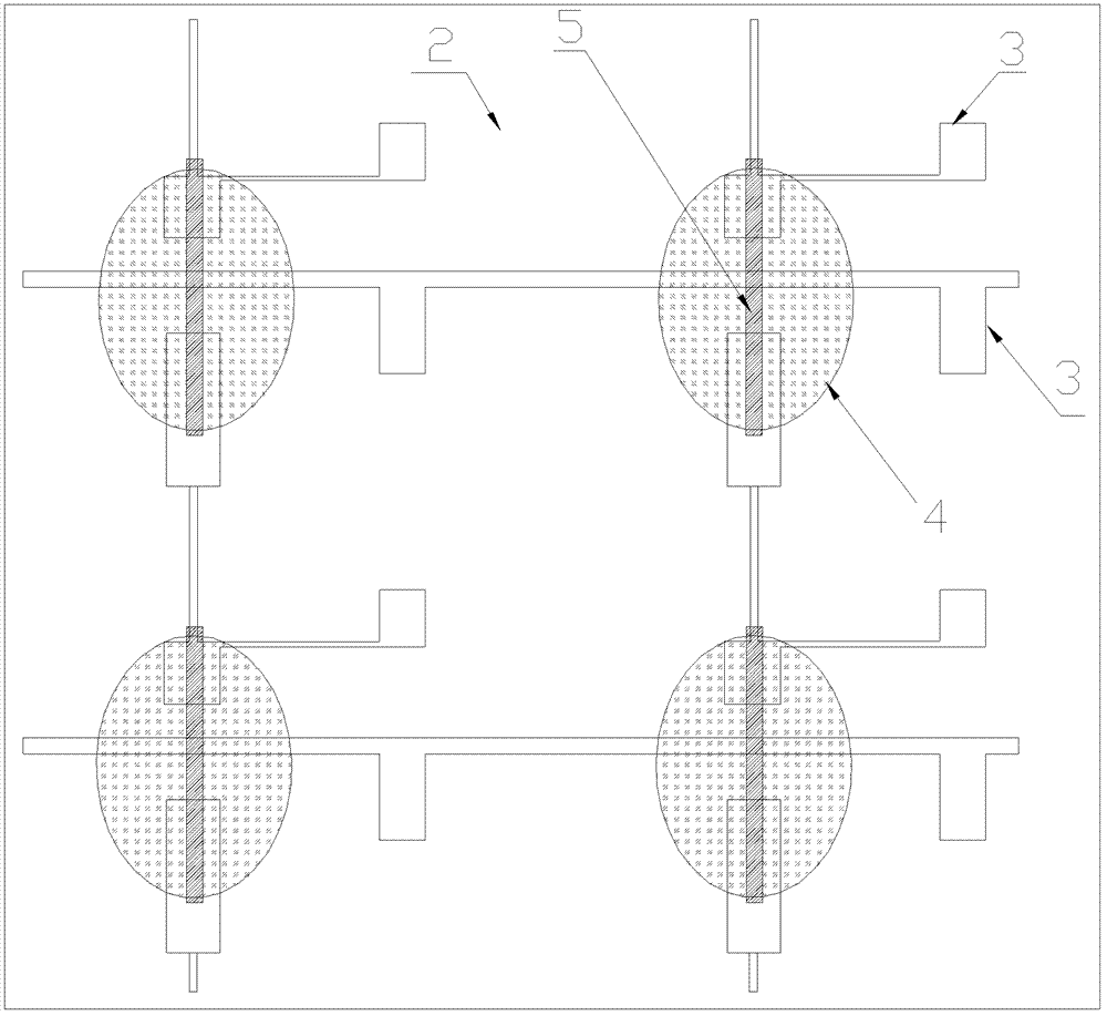 Manufacturing technology of LED (Light Emitting Diode) module with graphical transparent thin-film electrode