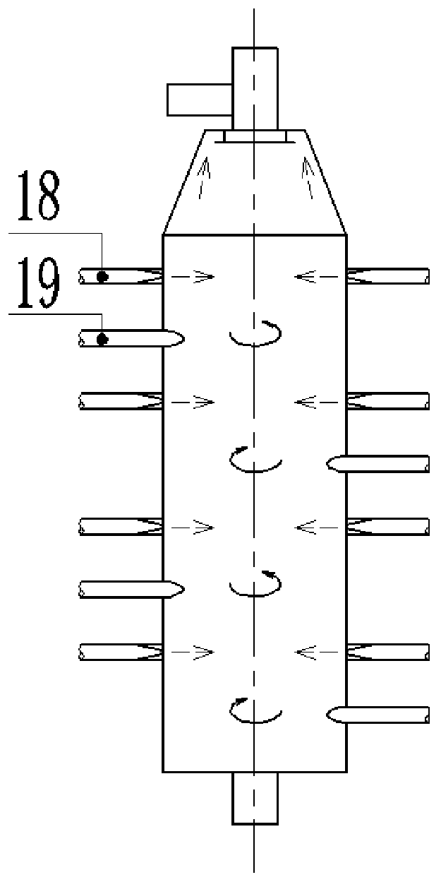 Mixing and separation system and method based on fluid enhancement