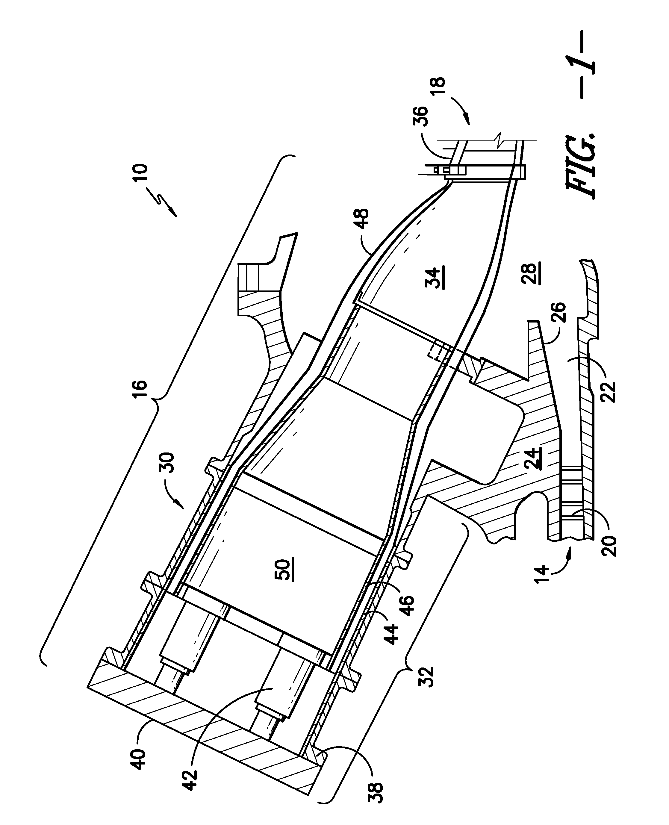 Bled diffuser fed secondary combustion system for gas turbines