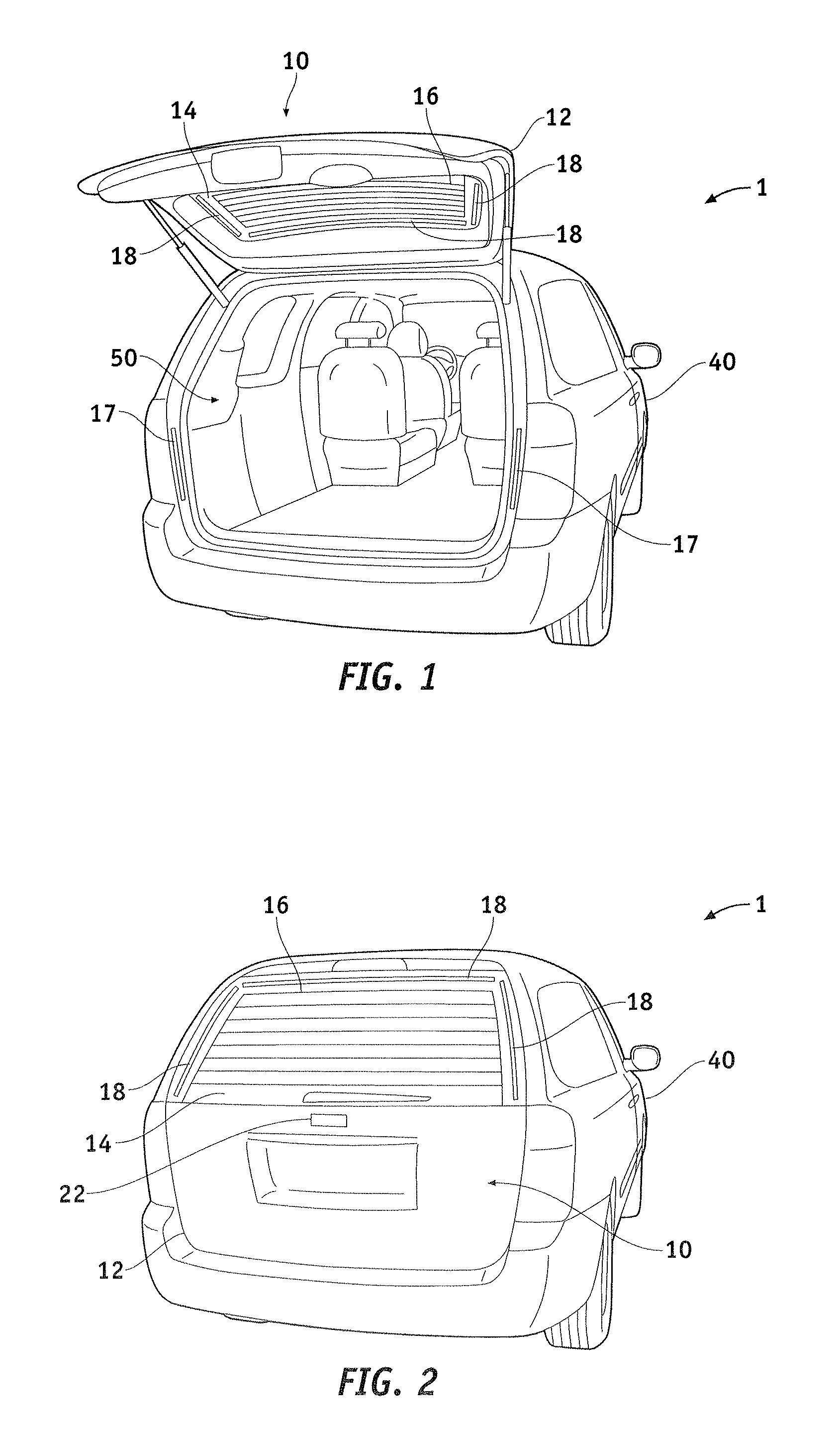 Embedded non-contact detection system