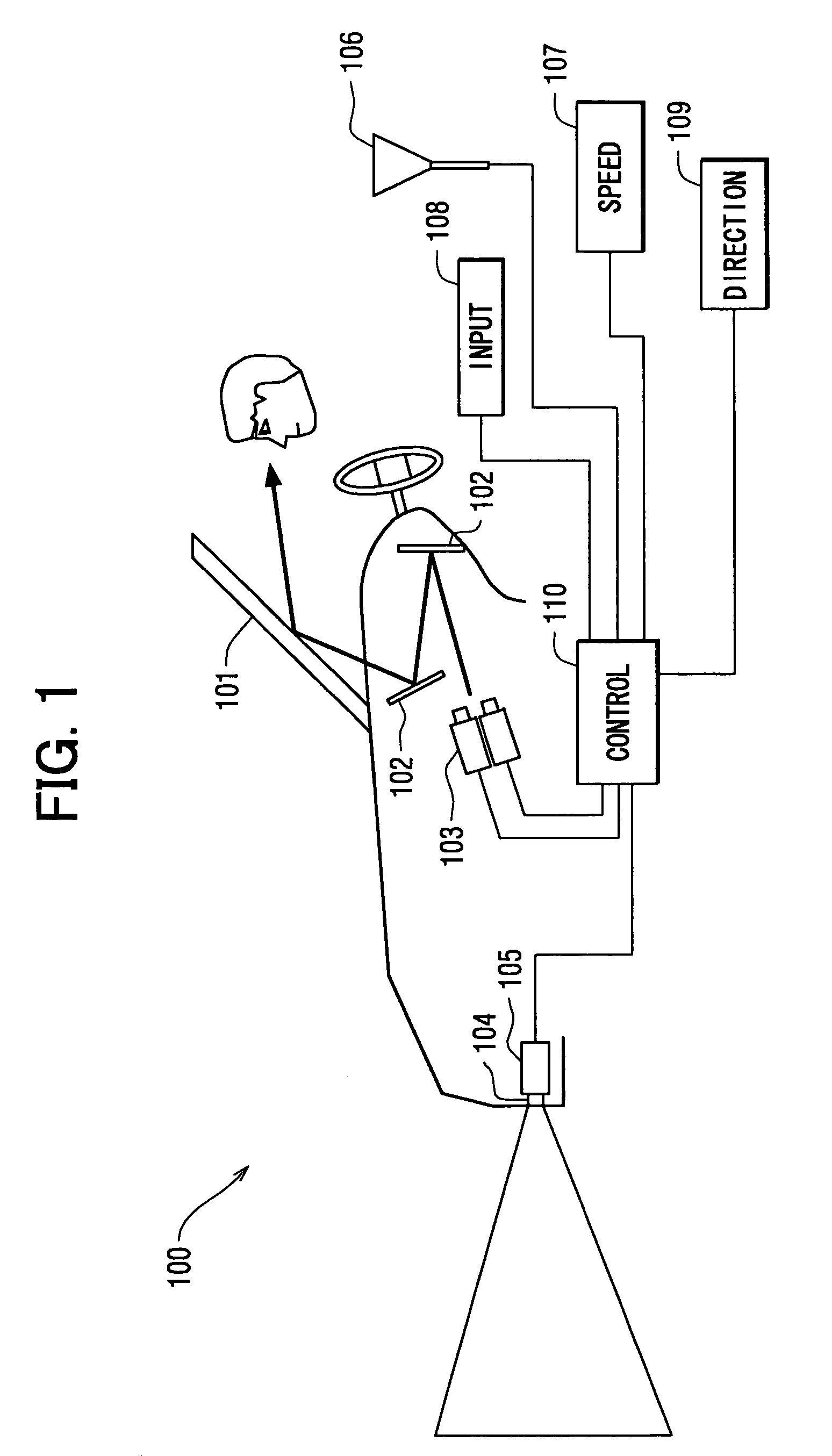 Display method and apparatus for changing display position based on external environment