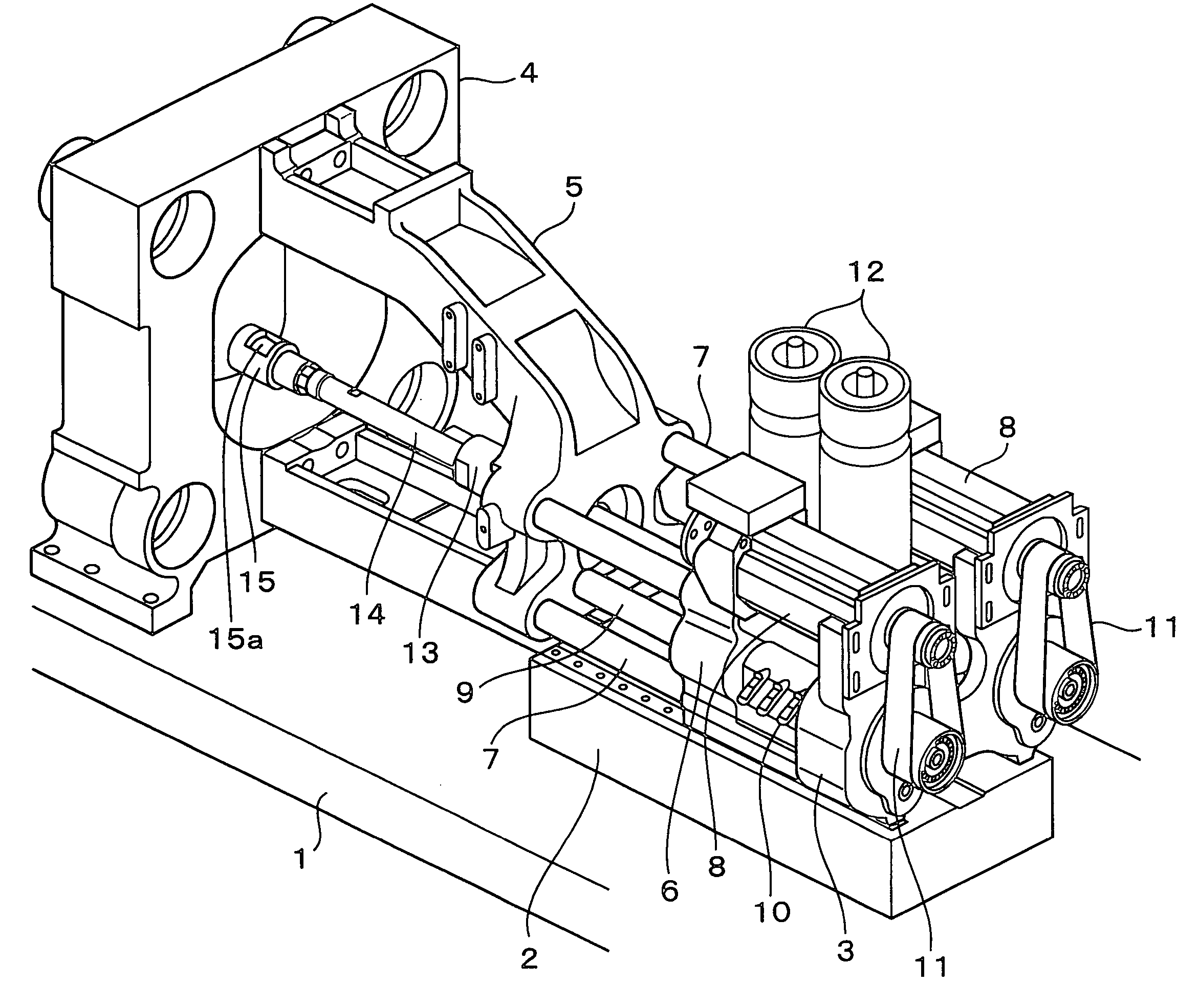 Diecasting machine