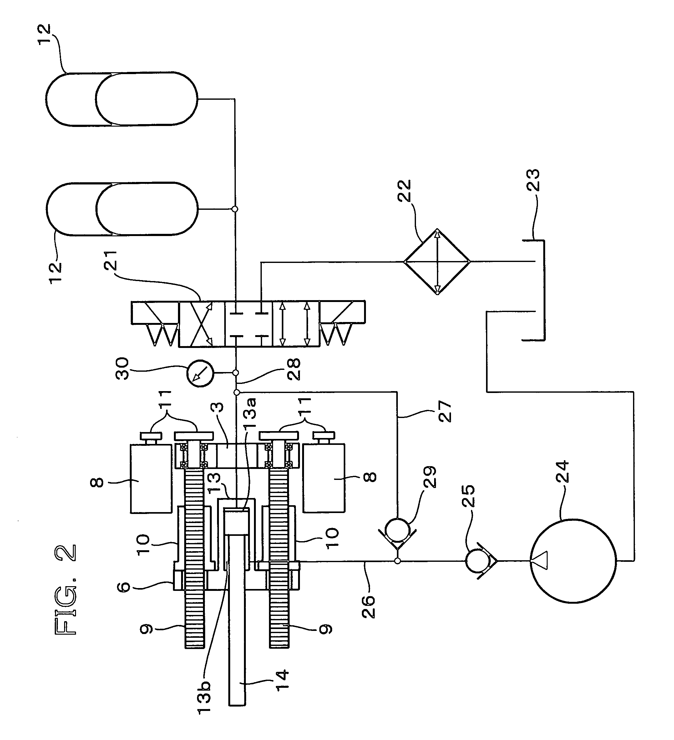 Diecasting machine