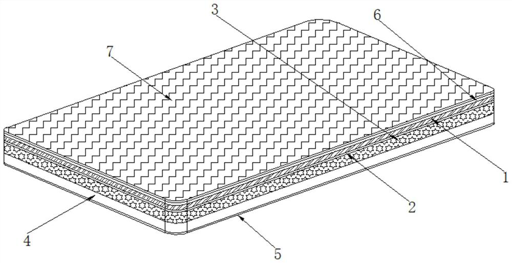 Capacitive multi-point touch screen for mobile phone and screen pasting process of capacitive multi-point touch screen