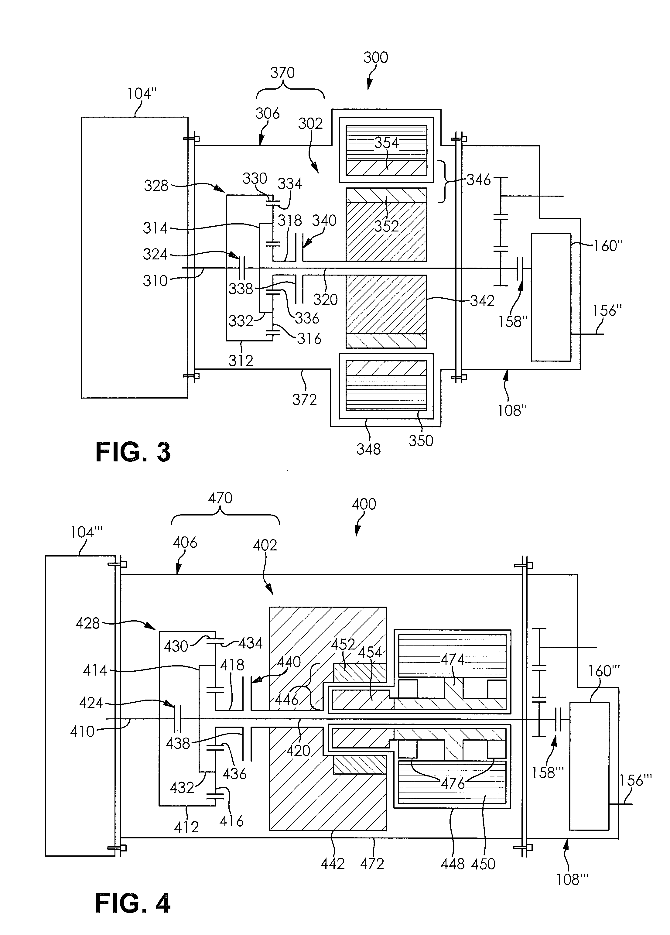 Hybrid drivetrain and method of operation thereof