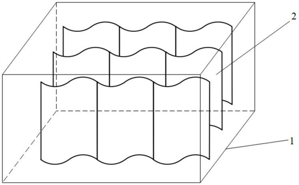 Diesel engine tail gas particulate matter water film adsorption purification device and method