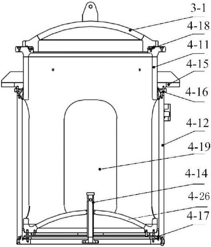 Upper cylinder barrel device