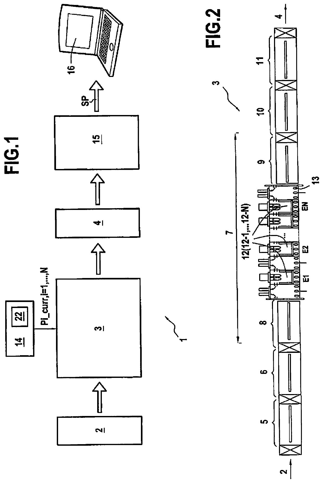 A method and a device for automatically determining adjustment values for operating parameters of a deposition line