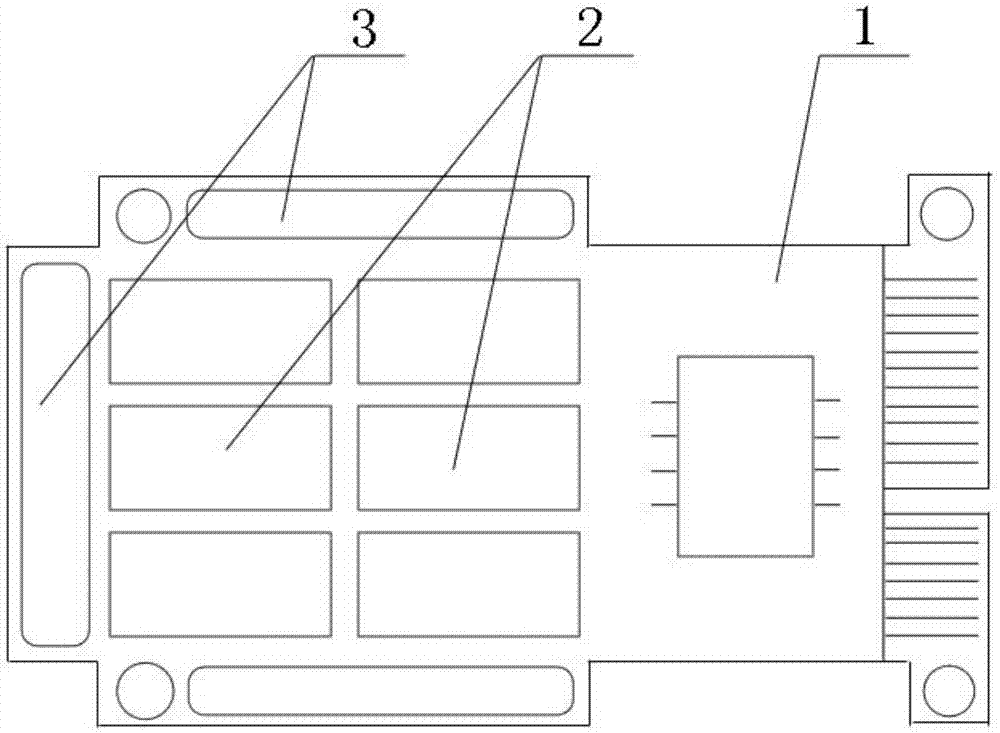 SSD and high-storage-capacity PCB (printed circuit board) thereof